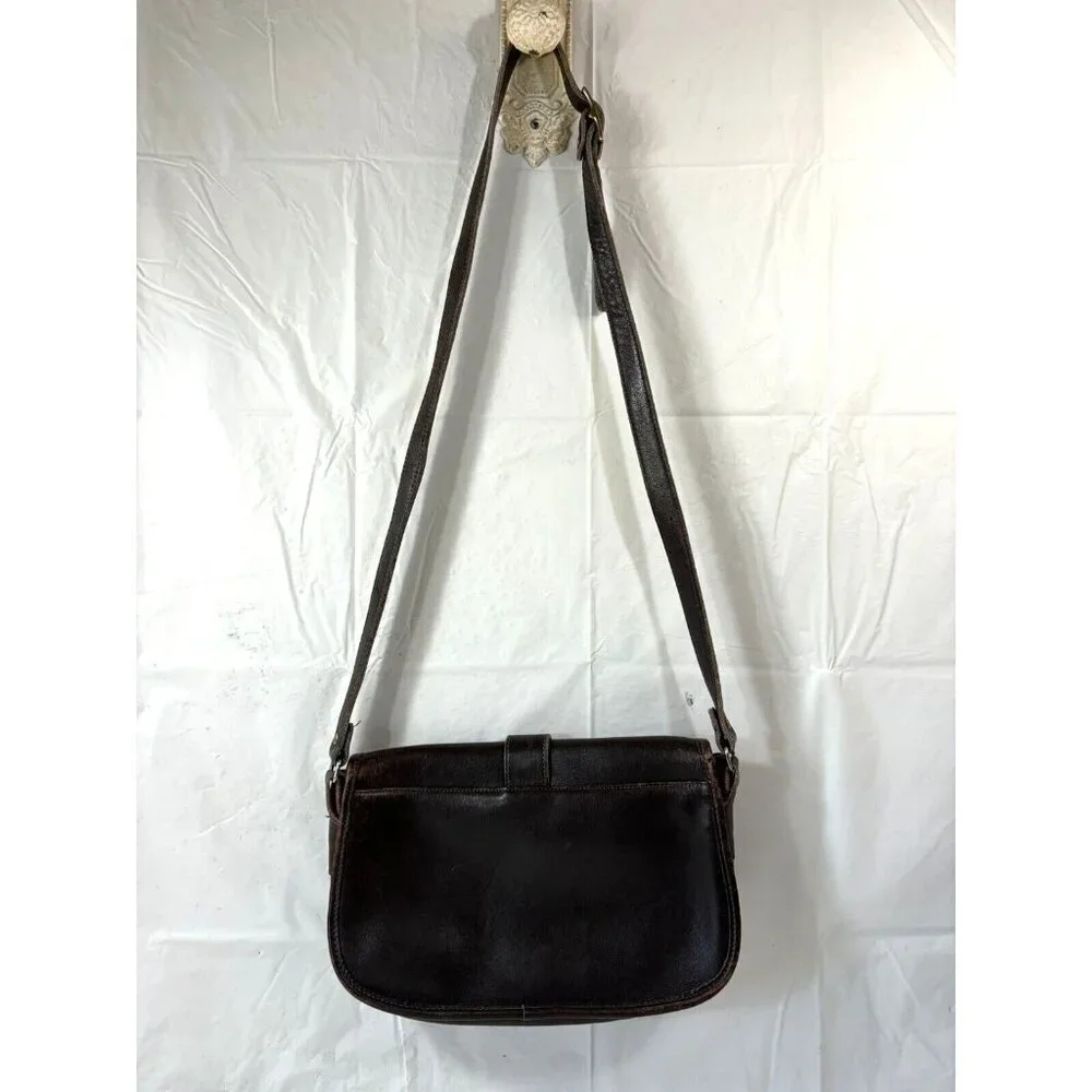 Vintage Leather Chelsea Crossbody Purse